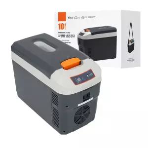 차량용 냉온장고 10L 휴대용 미니 냉장고 저소음 대용량 냉장 5~25도 온장 50~65도 저소음 AP3597
