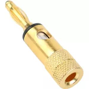 바나나잭 GOLD 오디오잭 케이블커넥터 오디오연결케이블