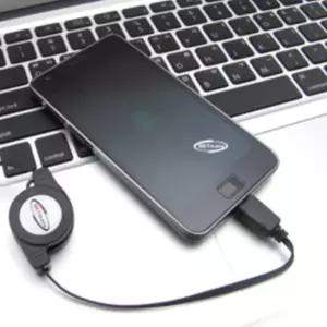 USB2.0 마이크로 5핀 자동감김 케이블 휴대폰데이터전송