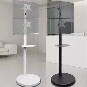 NS-3200V 엔산마운트 세로2단형 TV스탠드 LCD STAND 이동형TV스탠드 TV거치대 TV장식장 티비다이