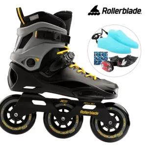 성인 인라인 스케이트 RB 110 3WD 롤러브레이드 성인용 FSK 신발항균건조기 휠커버