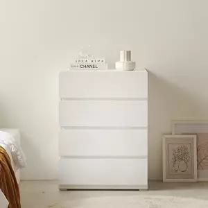 [보루네오]폴리 600 4단 서랍장 BJM115