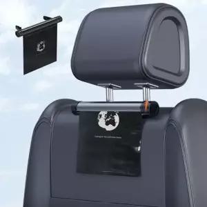 키밍 차량용 쓰레기봉투 수납기 휴지통 정리함 세트