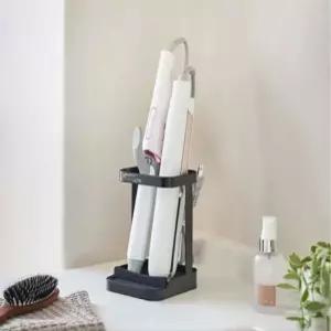 거치대 고데기 마그넷 코드 정리함 욕실 가전 수납 홀더 선반 타워