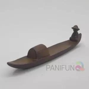 뱃사공 향받침대 인센스홀더 세라믹트레이 배모양 스틱꽂이인센스 트레이 스틱 일체형 꽂이 세라믹 센스 홀