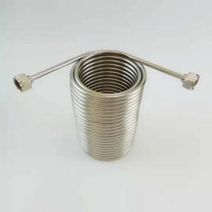 냉각 음료용 스테인리스 스틸 코일, 자키 박스, 5/8 