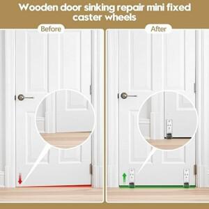 미니 무소음 가구 바퀴 측면 장착 방향성 내마모성 슬라이딩 도어 롤러 사무용 고무 캐스터 휠