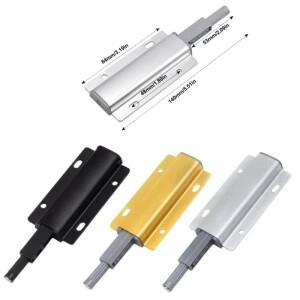 5/10 팩 푸시 오픈 시스템 댐퍼 버퍼 마그네틱 캐비닛 도어 캐치 홈 주방 가구 서랍 하드웨어 액세서리