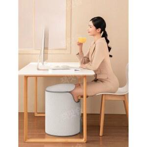 발워머 사무실 책상 전기따뜻 겨울 난로 그레이 8단 전기히터 2 따뜻한다리