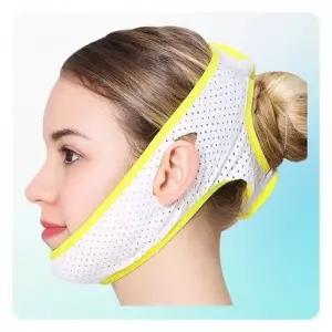 (색상 화이트)페이스밴드 하관 팔자 처짐 얼굴붓기 끌어올림