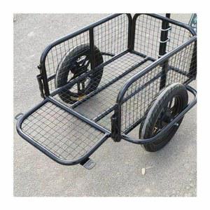 전기 자전거 트레일러 자전거트레일러 튜브 리어백 사이드 야외 접이식 짐 짐수레