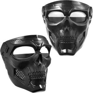 CS 서바이벌 게임 촬영 코스프레 영화 할로윈 해골 마스크에 적합한 2PCS 에어소프트 마스크 페인트볼