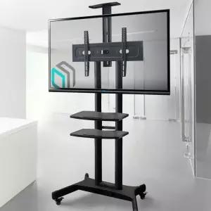 [블루마켓]삼성 엘지 프리미엄 이동식 TV거치대 티비스탠드 티비거치대 삼성티비스탠드 삼성티비거치대 엘