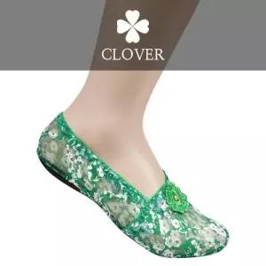 [마이모노샵][마이모노샵] 안전한 여성실내화 꽃무늬 통기성 망사 덧신양말 5매입 (17255475)