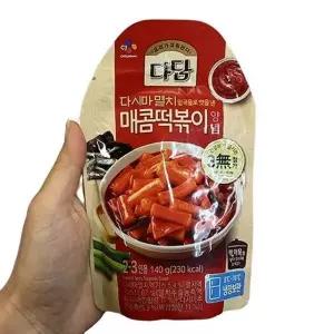 씨제이 다담매콤떡볶이양념 140g x 5개 a27945
