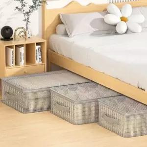 [생활] 리빙 수납함 공간 옷장 투명메쉬 박스 수납 정리함