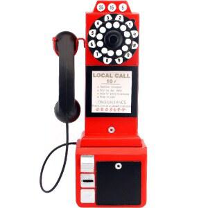 빈티지전화기 클래식 전화기 엔틱 카페 감성 옛날전화기 수집품 수화기 Corded