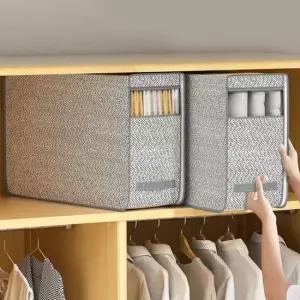 [생활] 정리함 공간 박스 가로세로 수납 수납함 옷장 리빙