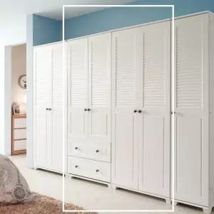 보루네오 라보떼 센스 갤러리 1620 싱글장 세트(이불장+서랍둘옷장) AX4340 (수