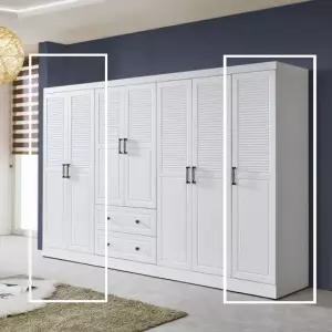 보루네오 라보떼 시즌2 센스 갤러리 1200 (800옷장+400옷장) SG05 (수도권무배)