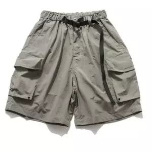 바지 카고 반바지 남자반바지 트레이닝 와이드 스트리트패션 벨트 빅포켓 5부 원템1