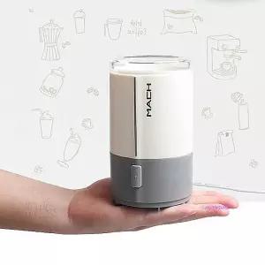 커피그라인더 가는 작은 글라인더 기계 분쇄기 원두 원터치식 전자동 전동핸드밀uhb086