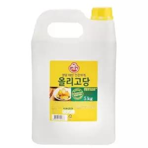 설탕 대신 건강하게 오뚜기 올리고당 5kg 식자재 식료품 가공식품 식당재료 식재료 양념