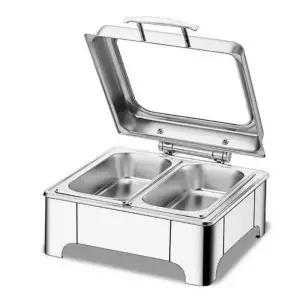 셀프바 온장고 찬밧드 뷔페 워머 조식 식당 전기 반찬