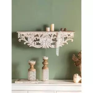 원목 선반 우드 철제 벽걸이 빈티지 벽선반 미니선반