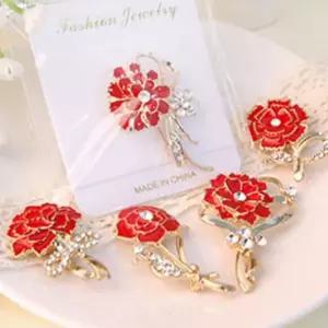 (올핀)카네이션 브로치 어버이날 스승의날 기념일