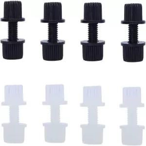 P1Tools 나일론 번호판 프레임 볼트 및 너트 나사 고정 장치