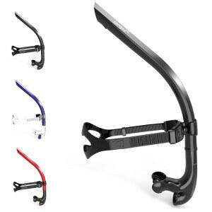 무릎 수영 선수를 위한 코포즈 스노클링 다이빙 훈련, 센터 마운트 편안한 실리콘 마우스피스 단방향 퍼지 밸브