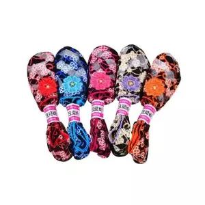 [마이모노샵][마이모노샵] 망사 시스루 빠른건조 여성 꽃무늬 실내화 덧신양말 5매입 (17255476)