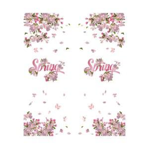 핑크 유리창 로맨틱 나무 정전 그라데이션 장미꽃 스티커 벚꽃창문스티커 하트 한 장 C타입 작다 핑크튤립 벚꽃시트지