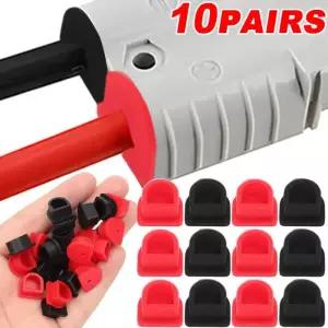 앤더슨 커넥터용 50A 실리콘 더스트 커버 방수 씰 캡 먼지 방지 보호용 태양광/전기차 지게차용