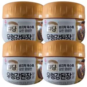 Best 가공조미료 - CJ제일제당 백설 다담 우렁강된장양념 500g x4개