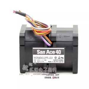 SANYO 9CRA0412P5J22 쿨러 DC 12V 1.4A 4056 4CM 40mm 1U 케이스 서버 인버터 축류 냉각 팬