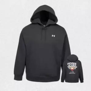 매장정품 언더아머 UNDER ARMOUR 남여공용 APAC 서울 후디 오버핏 맨투맨 티셔츠 6014356-001 UAMA 1452223