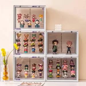 컨테이너 아크릴 3단 피규어 장식장 건담 케이스