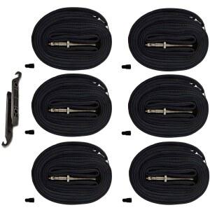 AR 자전거 700X20 프레스타 포함된 6개 밸브 튜브 튜브 번들이 튜브 레버 타이어 슈퍼 2개 25C 밸류 700C 레이스 내부 47C 700X32 28