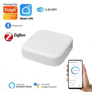 호환 투야 게이트웨이 지그비 스마트 디바이스 블루투스 허브 컨트롤 패널 주거 자동화 시스템 보안 보호