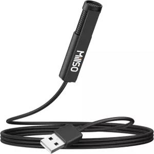 MillSO USB PC 마이크 플러그 앤 플레이 컴퓨터 노트북 유튜브 회의 녹음 팟캐스트 게임용 전방향 외장