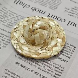 피규어 인형 선인장 스투키 장식 미니 밀짚모자 중형