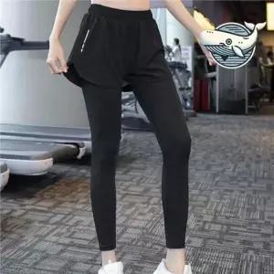 트레이닝바지 여성 편안한 스포츠 레깅스 반바지 핏 스마트폰