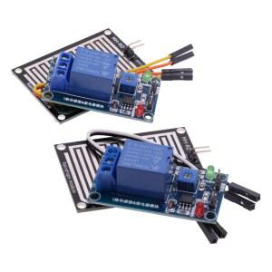 빗방울 감지 센서 5V 모듈 12V DIY 차량용 키트 제어 습도 로봇 릴레이 개발보드용 날씨