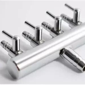 [콩심팥심]브로와 8구 에어 분배기 분지 조절기 에어분 기포 발