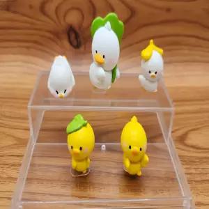 귀여운 NEW 오리 5종세트 피규어 장식 완구 모형 용품 대쉬보드 책상꾸미기 자동차꾸미기