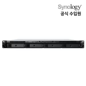 시놀로지 랙타입 RS822RP+ 나스 4베이 단품(하드미포함), 레일킷 별도