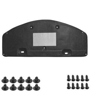 토요타 캠리 2012-2014 프론트 후드 엔진 단열 패드 보닛 블랙 방음 커버 열 차단 매트