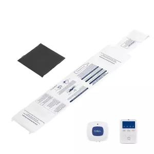 VEVOR 조기 경보 침대 시스템 무선 및 의자 센서 패드콜 버튼 호출기 포함 노인 치매 환자 성인을 위한